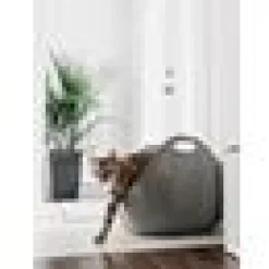Kattlåda LitterBox Grå + skopa