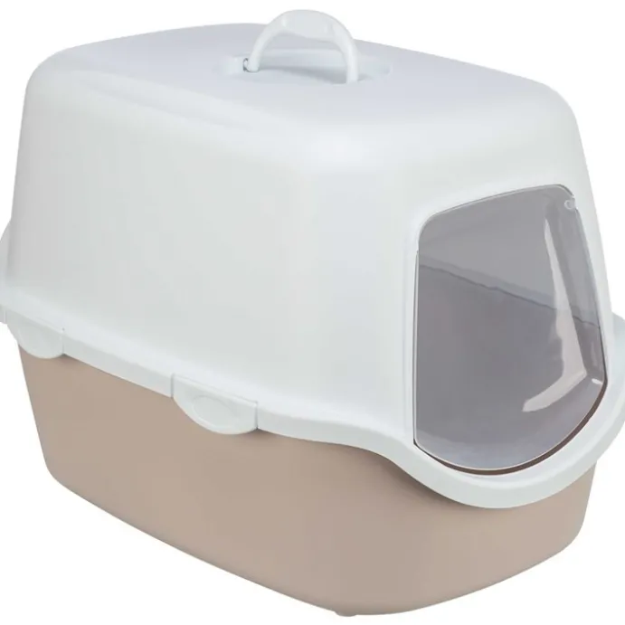 kattlåda Vico blush/vit