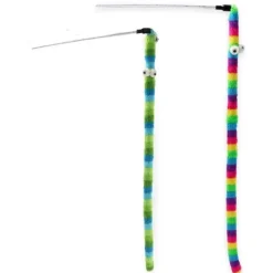 Kattleksak Ancol Wiggle Worm Dangler