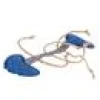 Kattleksak Eco navy fish bone & catnip