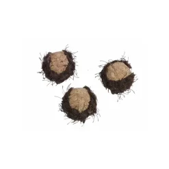 Kattleksaker Korkbollar 3-pack