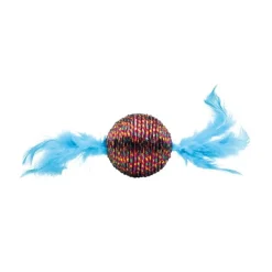 Kattleksak Festive Feather Rattler