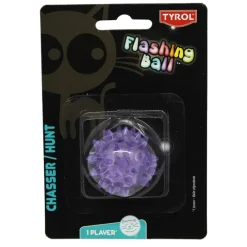 Kattleksak Flashing Ball Lila