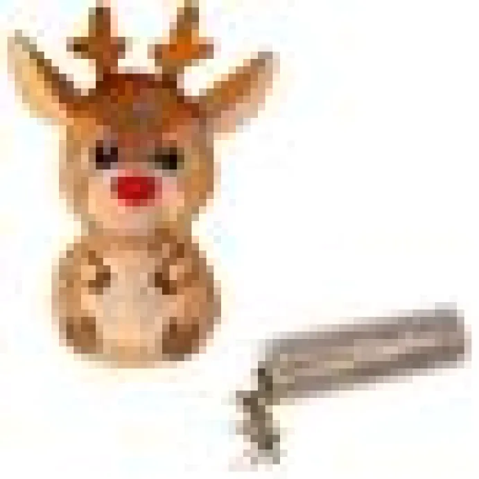 Kattleksak Julig KONG Holiday Refillables Ren