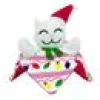 Kattleksak KONG Julleksak Crackles Santa Kitty Multicoloured