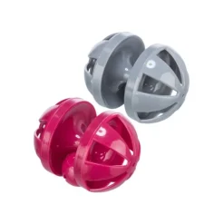 Kattleksak Lekrulle med boll plast