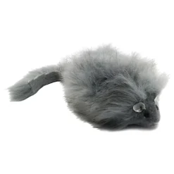 Kattleksak långhårig mus med kattmynta XL