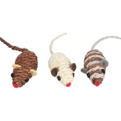 Kattleksak Set Sisal Mice