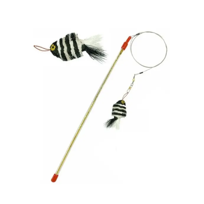 Kattleksak Vippa Da Fish Zebra