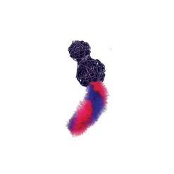 Kattleksak Wubba Wicker Lila