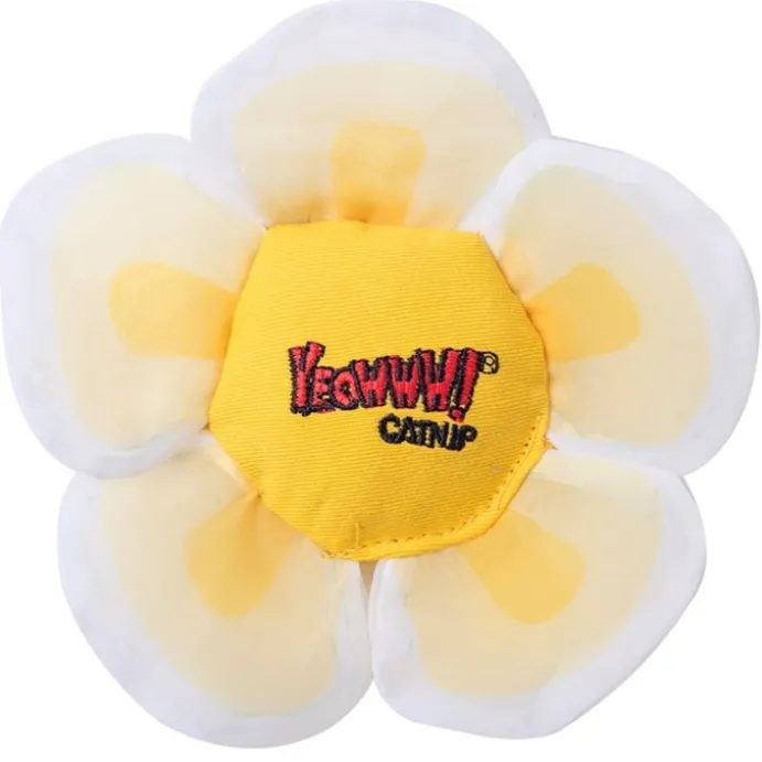 Kattleksak Yeowww Daisys Flower Vit