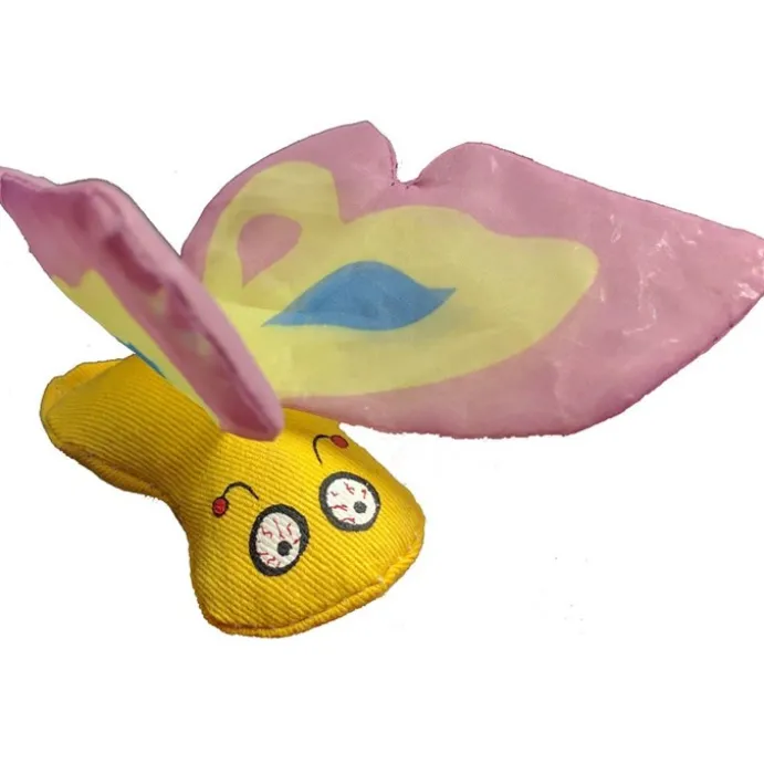 Kattleksak YEOWWW lila fjäril
