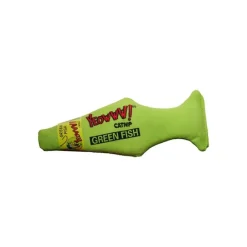 Kattleksak Yeowww Stor Grön fisk