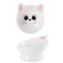 Kattmatskål Cat Face Tilt Rosa