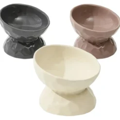 Kattmatskål Ceramic Ädelruggad sluttande