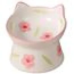 Kattmatskål Floral Luxury Ceramic