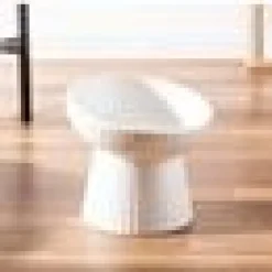 Kattmatskål Luxe Flute Vit