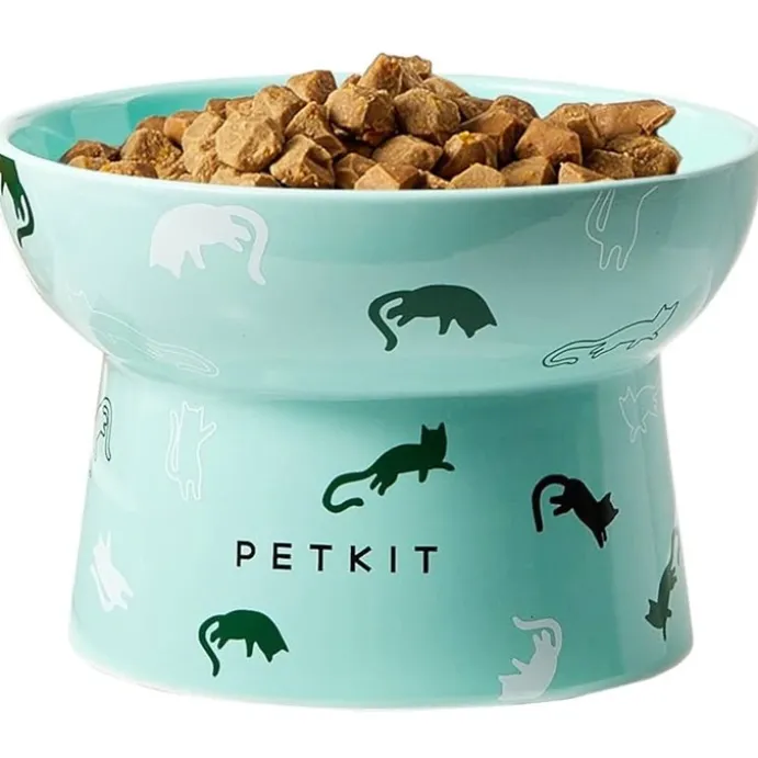 Kattmatskål petkit Turkos