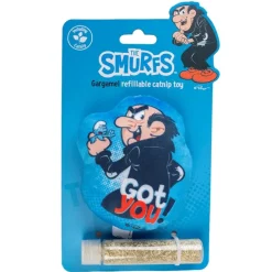 Kattmyntekudde Smurfs Gargamel Blå