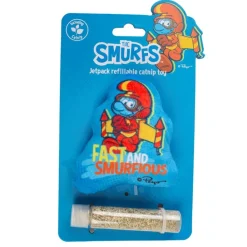 Kattmyntekudde Smurfs 9x2x9cm Blå