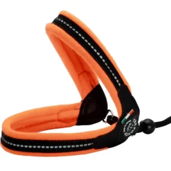 Kattsele Mjuk Tre Ponti Fleece Orange