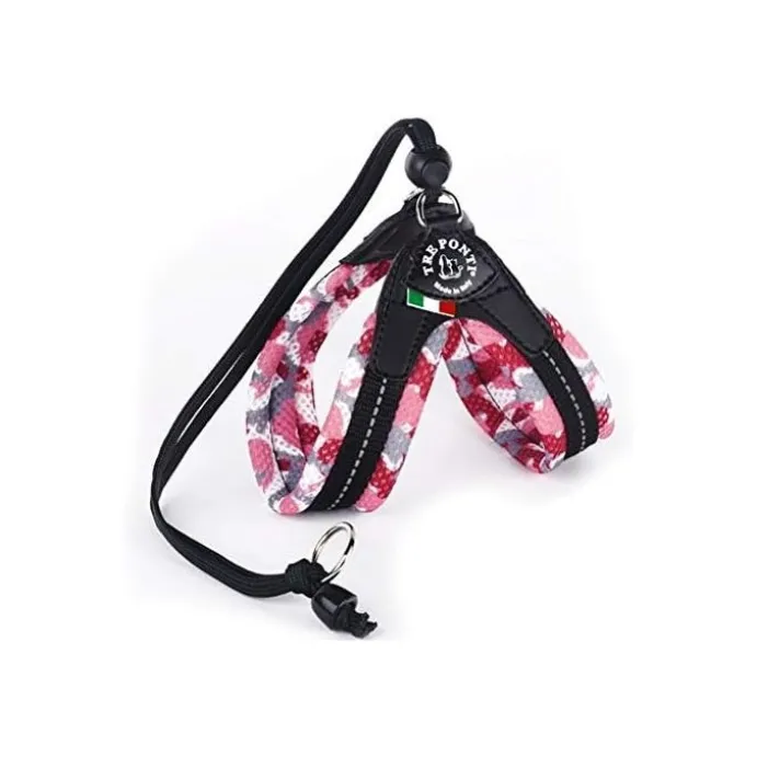 Kattsele Tre Ponti Basic Mesh Camo Rosa
