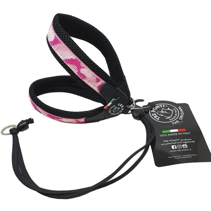 Kattsele Tre Ponti Penny Basic Rosamönstrad