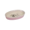 Kattskål keramik Motiv Rosa 73636