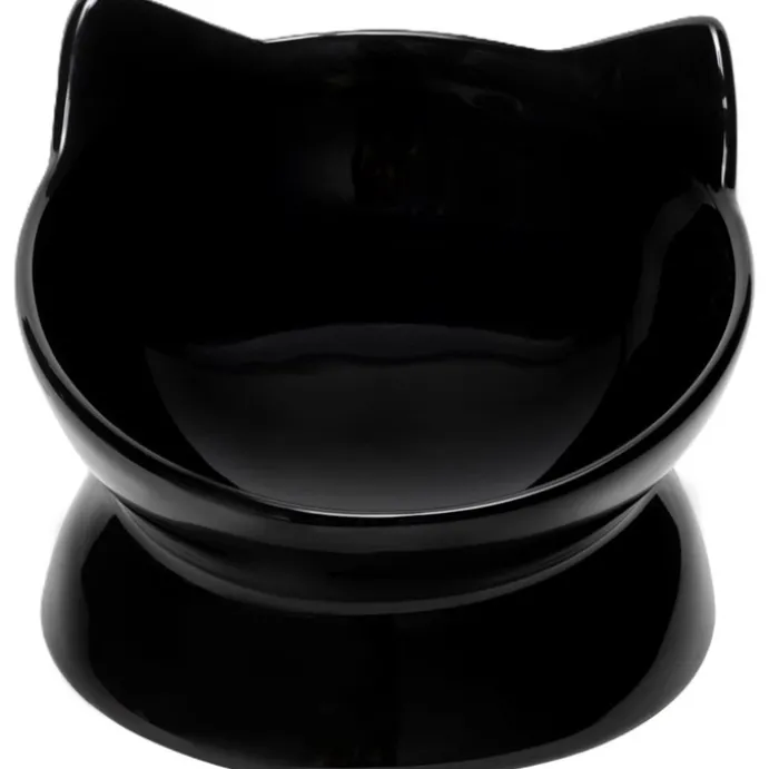 kattskål Oscar Tilt Premium Ergonomisk Svart