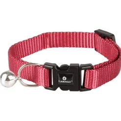 Kattungehalsband Ziggi Cherry röd
