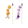 Kattvippa med pompom balls Mix