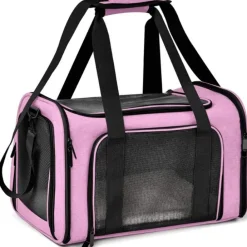Kattväska Soft Side Backpack Rosa