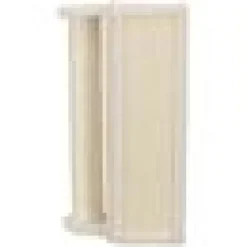 Klösbräda hörn med sisalrulle beige