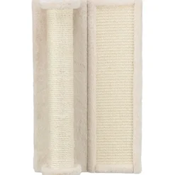 Klösbräda hörn med sisalrulle beige