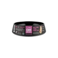 LICKIMAT CAT ORAL HYGIENE BOWL SVART