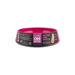 LICKIMAT CAT ORAL HYGIENE BOWL ROSA