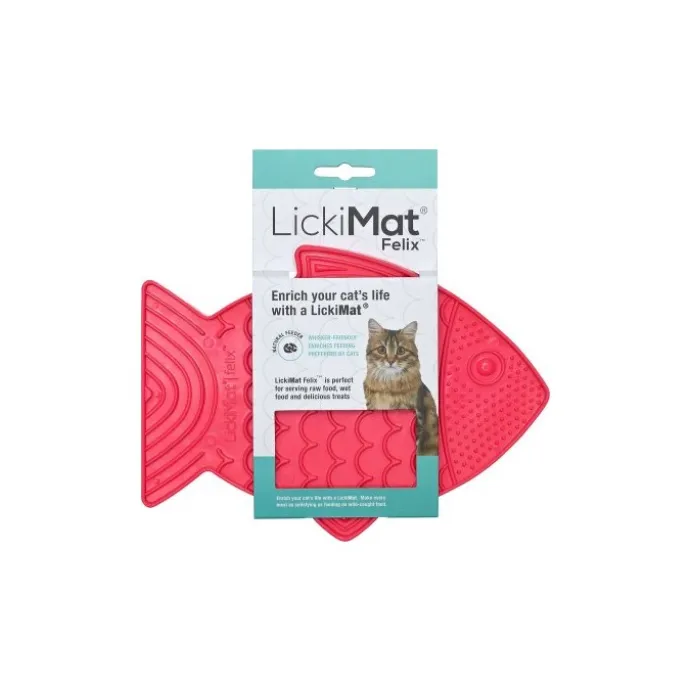 LickiMat Felix Fisk Rosa