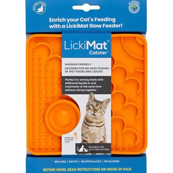 Lickimat Katt Catster Orange