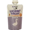 Lickin Treat krämigt Kattgodis med Anka