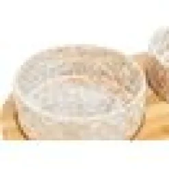 Matbar keramik bambu vit/ecru