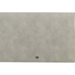 Matskålsunderlägg Läder-look Beige