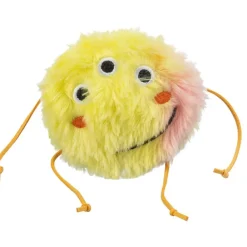 Monster plysch catnip orange/gul