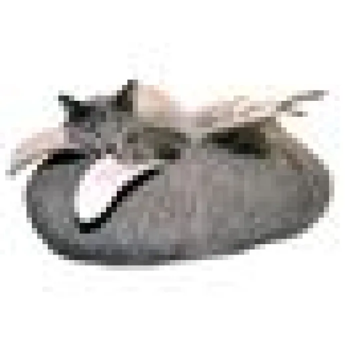 Natural Wool Blossom Basket M