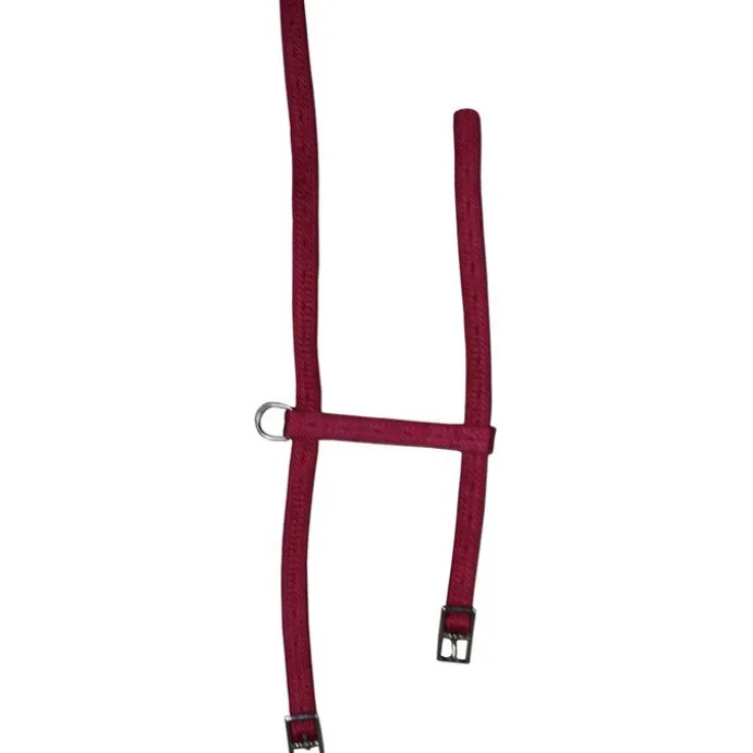 Nylon sele Hallonröd
