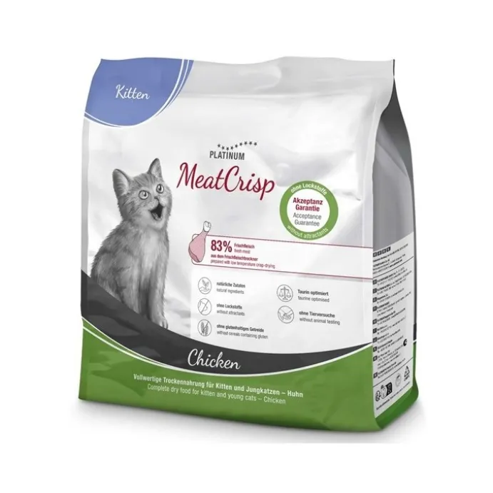 Platinum Cat MeatCrisp Kitten Chicken 0,4kg