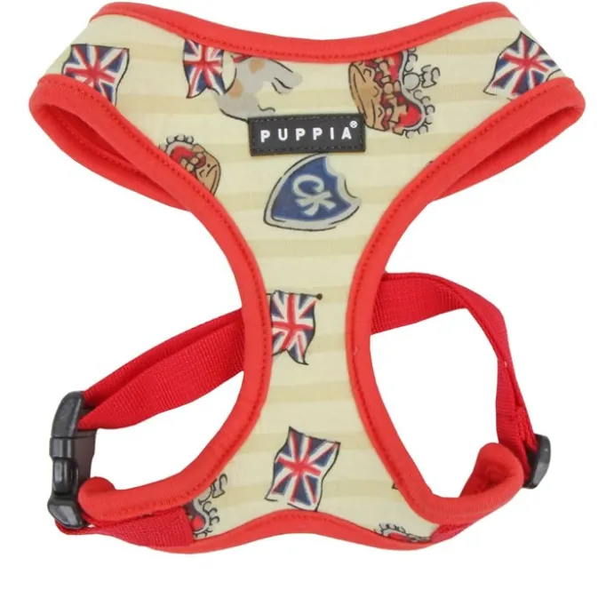 PUPPIA SELE PUPPIA - BRITANNIA HARNESS RÖD S