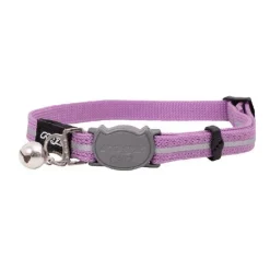 Rogz Alleycat Halsband Ljus lila XS