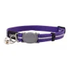 Rogz Alleycat Halsband Mörk lila S