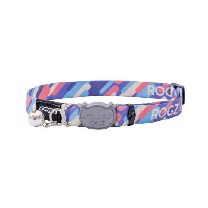 Rogz Fusioncat Geo Halsband S Lila