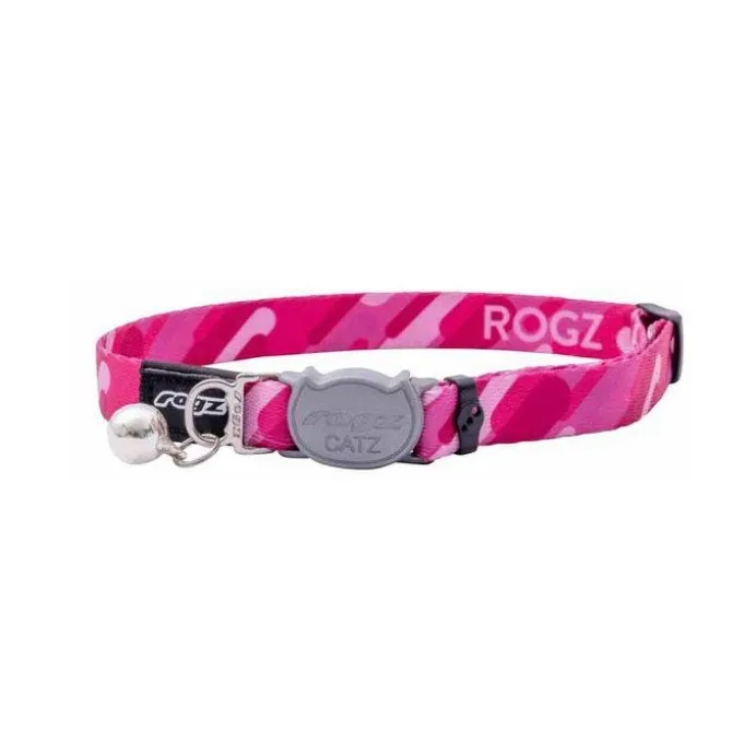 Rogz Fusioncat Geo Halsband S Rosa